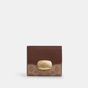 Eliza Small Wallet In Signature Canvas